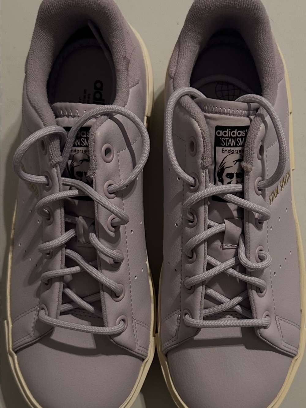 adidas Stan Smith Women’s Sneakers in Light Lavender